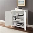 Crosley Furniture Roarke Stackable Wood Kitchen Pantry Storage Cabinet in White