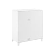 Crosley Furniture Roarke Stackable Wood Kitchen Pantry Storage Cabinet in White