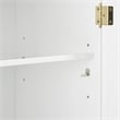Crosley Furniture Roarke Stackable Wood Kitchen Pantry Storage Cabinet in White