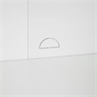 Crosley Furniture Roarke Stackable Wood Kitchen Pantry Storage Cabinet in White