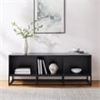 Crosley Furniture Enzo Large Modern Wood TV stand for TVs up to 65