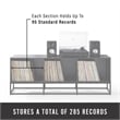 Crosley Furniture Enzo Large Modern Wood TV stand for TVs up to 65