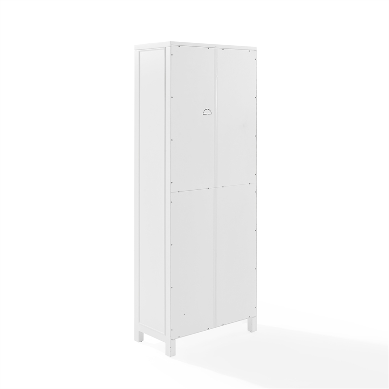 Crosley Furniture Cutler Modern Wood Storage Pantry in White