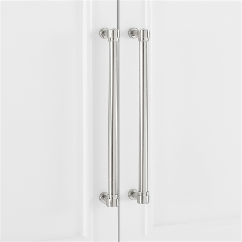 Crosley Furniture Cutler Modern Wood Storage Pantry in White
