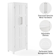 Crosley Furniture Cutler Modern Wood Storage Pantry in White