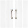 Crosley Furniture Stanton Wood Storage Bookcase Set in White (Set of 2)