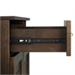 Crosley Furniture Stanton Wood Kitchen Storage Pantry Set in Coffee (Set of 2)