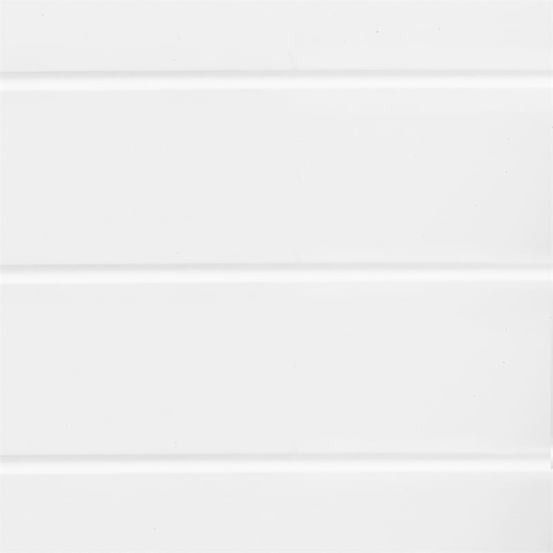 Crosley Furniture Bartlett Modern Wood Kitchen Island in White/Walnut