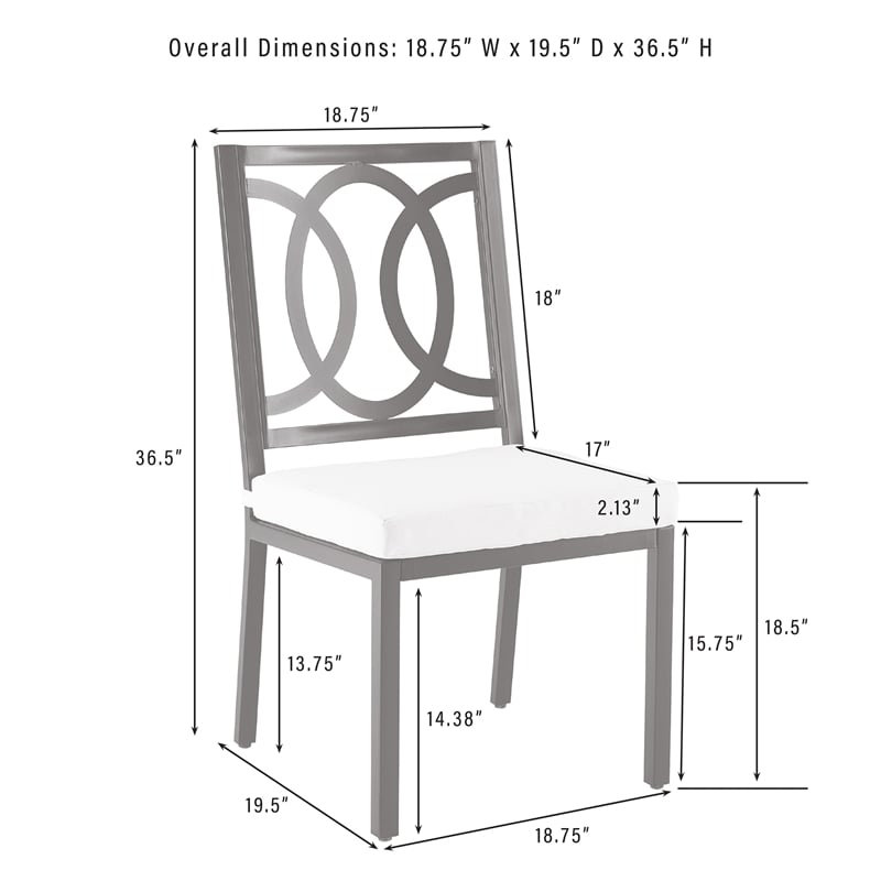 Crosley Furniture Chambers 18.5