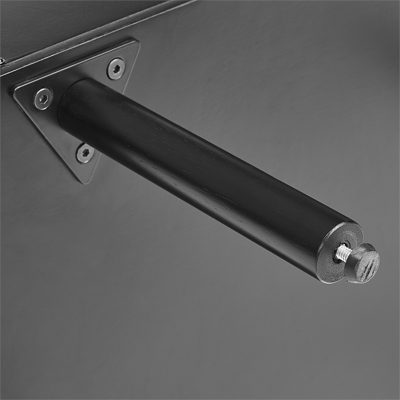 Crosley Furniture Brody Record Storage Modern Wood Sideboard in Black