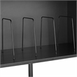 Crosley Furniture Brody Record Storage Modern Wood Sideboard in Black