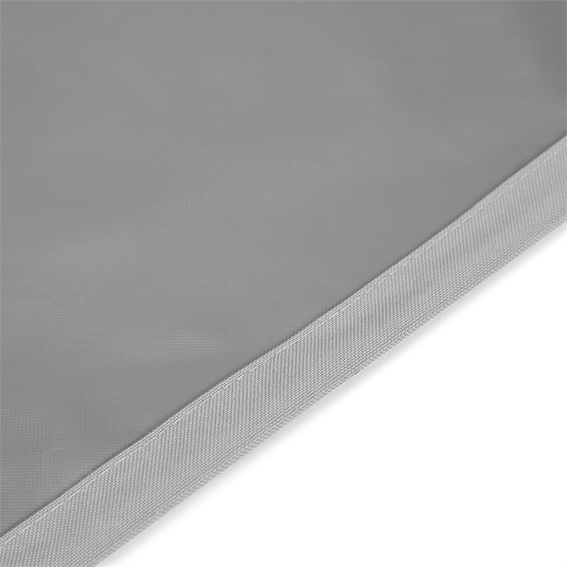 Crosley Furniture Covers Vinyl Outdoor Chaise Lounge Cover in Gray (Set of 2)