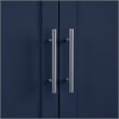 Crosley Furniture Savannah 2pc Traditional Wood Kitchen Storage Pantry in Navy