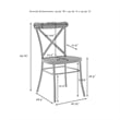 Crosley Furniture Camille 18.5