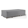 Crosley Furniture Large Outdoor Furniture Cover For Patio Set in Gray