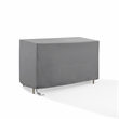 Crosley Furniture Outdoor Storage Deck Box Cover in Gray