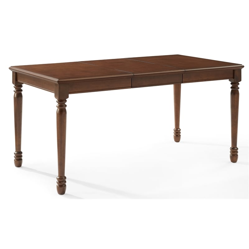Crosley Furniture Shelby Dining Table in Dark Cherry