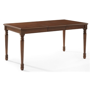 Crosley Furniture Shelby Dining Table in Dark Cherry