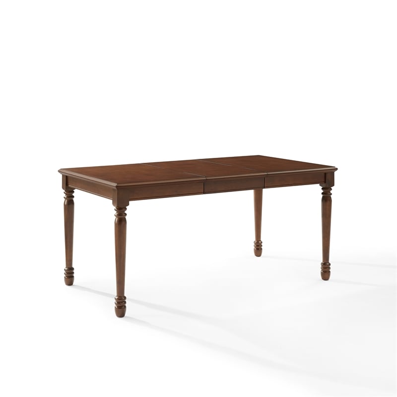Crosley Furniture Shelby Dining Table in Dark Cherry