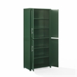 Crosley Furniture Savannah Tall Kitchen Storage Pantry in Green
