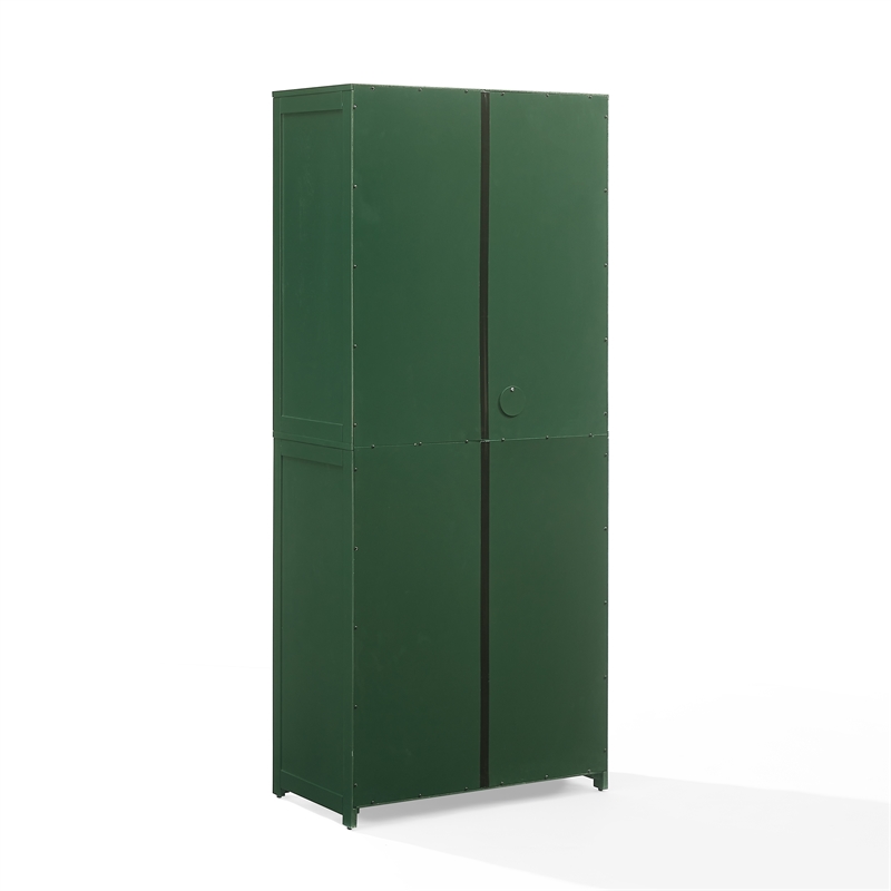 Crosley Furniture Savannah Tall Kitchen Storage Pantry in Green