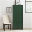 Crosley Furniture Savannah Tall Kitchen Storage Pantry in Green