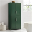 Crosley Furniture Savannah Tall Kitchen Storage Pantry in Green