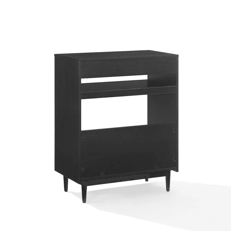 Crosley Furniture Liam Record Player Stand in Black