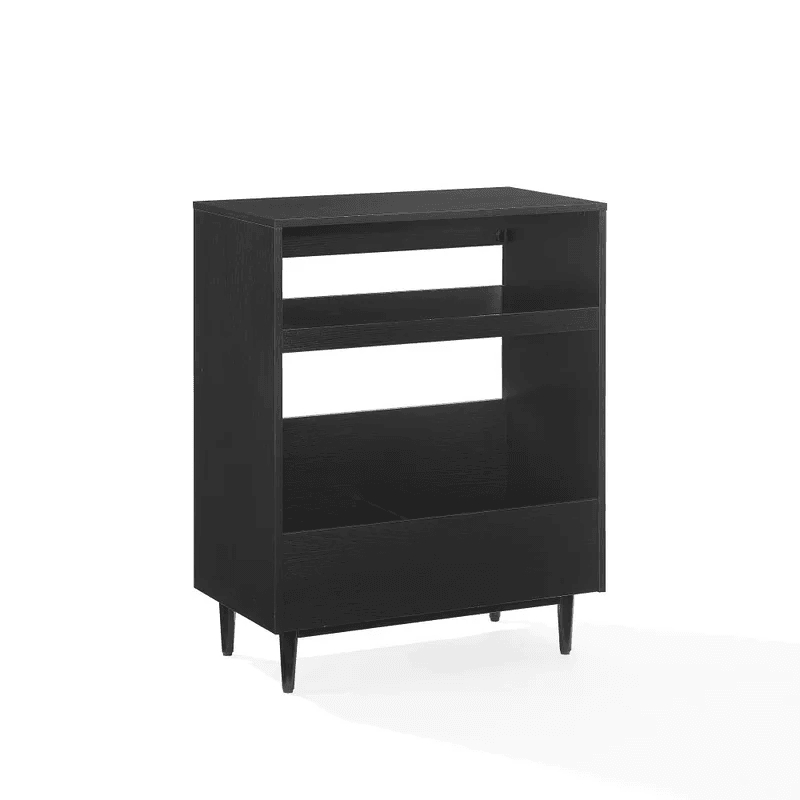 Crosley Furniture Liam Record Player Stand in Black