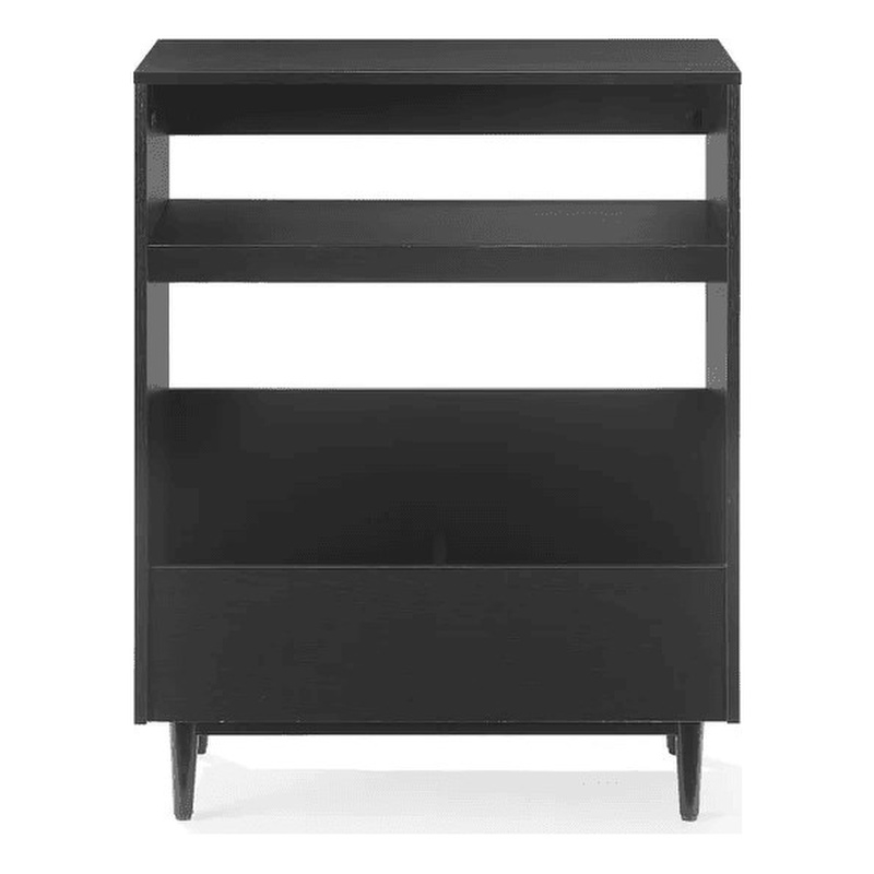 Crosley Furniture Liam Record Player Stand in Black