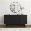 Crosley Furniture Lucas Sideboard in Black