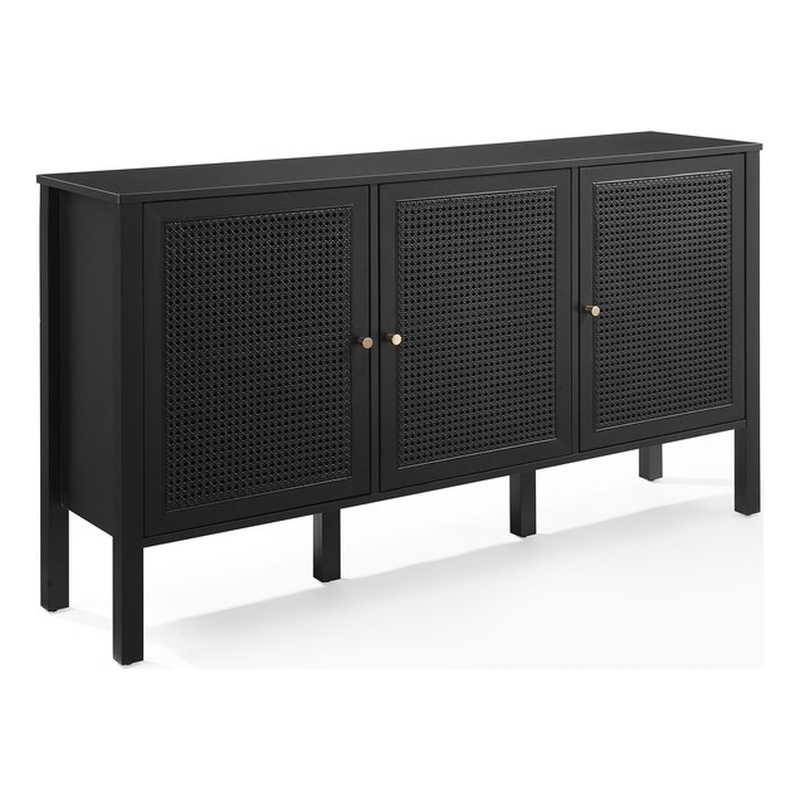 Crosley Furniture Perry Sideboard in Black