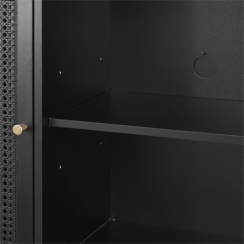 Crosley Furniture Perry Sideboard in Black