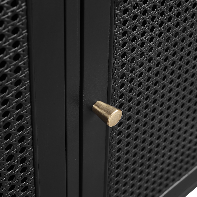 Crosley Furniture Perry Sideboard in Black