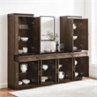 Crosley Furniture Stanton 3-Piece Sideboard And Pantry Set in Coffee