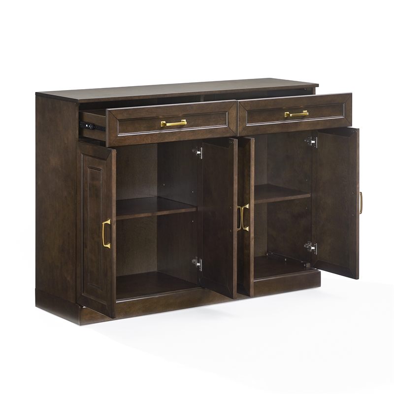 Crosley Furniture Stanton Sideboard in Coffee
