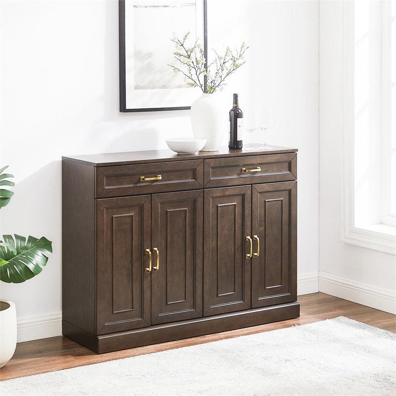 Crosley Furniture Stanton Sideboard in Coffee