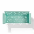 Crosley Furniture Azalea Retro Outdoor Sofa Glider in Aqua Gloss