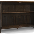 Crosley Furniture Kenji Record Storage Media Console in Dark Brown