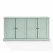 Crosley Furniture Holbrook Sideboard in Distressed Seafoam Blue