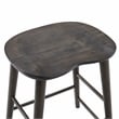 Crosley Furniture Maddox 2-Piece Counter Height Bar Stool Set in Slate