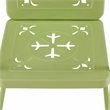 Crosley Furniture Azalea 2-Piece Retro Outdoor Chair Set in Key Lime Gloss