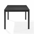 Crosley Furniture Greer Dining Table in Black Ash