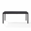 Crosley Furniture Greer Dining Table in Black Ash