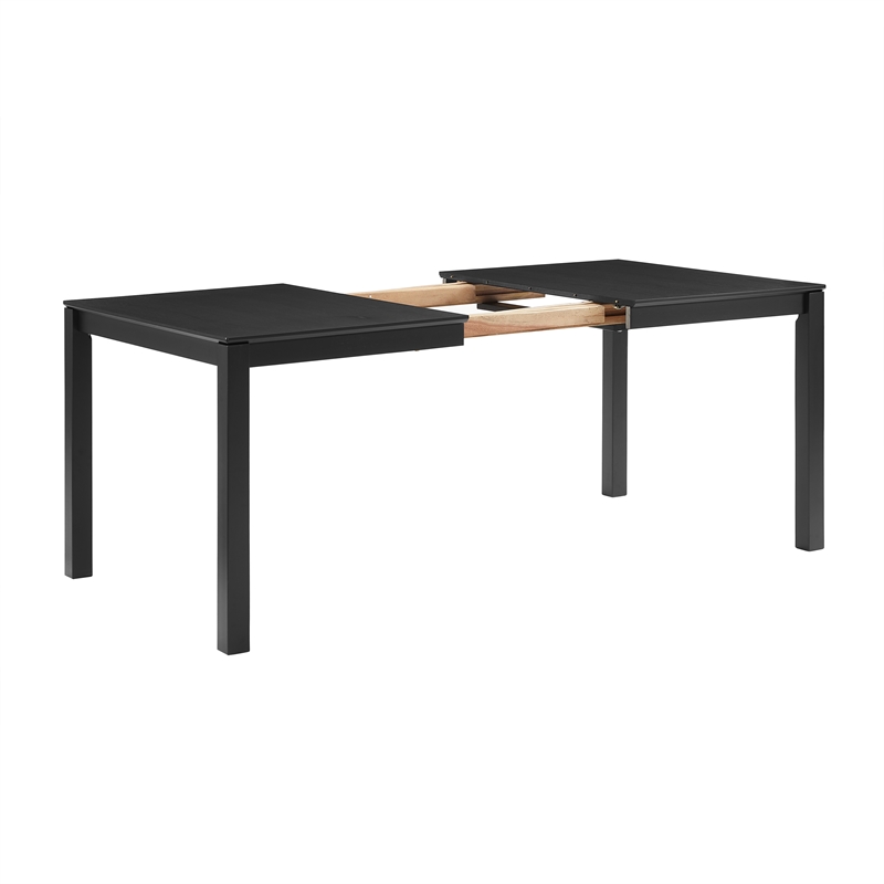 Crosley Furniture Greer Dining Table in Black Ash