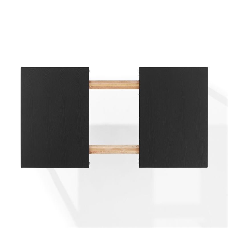 Crosley Furniture Greer Dining Table in Black Ash