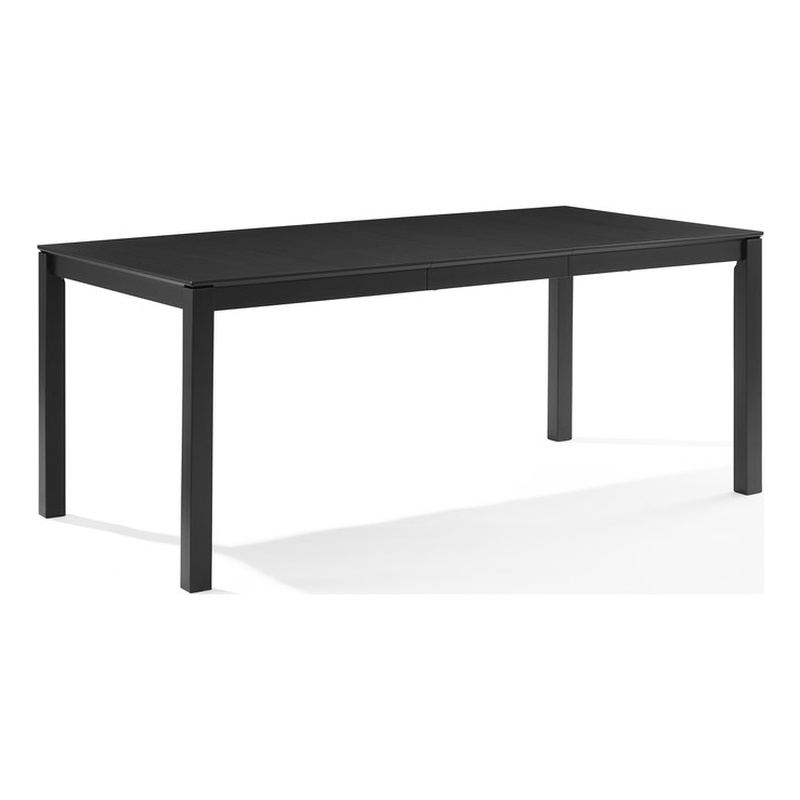 Crosley Furniture Greer Dining Table in Black Ash