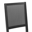 Crosley Furniture Greer 2-Piece Dining Chair Set in Black Ash/Creme