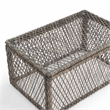 Crosley Furniture Granite Bay Wicker Outdoor Coffee Table in Creme/Stone