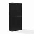 Crosley Furniture Essen Kitchen Pantry Storage Cabinet in Black